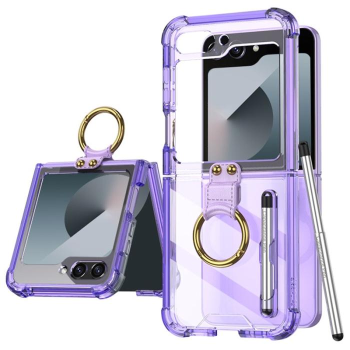 GKK - GKK Samsung Galaxy Z Flip7 FE Fodral Shockproof - Lila