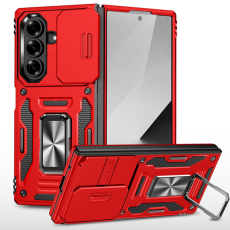 A-One Brand - Galaxy Z Fold7 5G Mobilskal Kickstand Slide - Röd