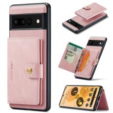 JEEHOOD - JEEHOOD Google Pixel 7 5G Fodral KonstL&auml;der - Rosa
