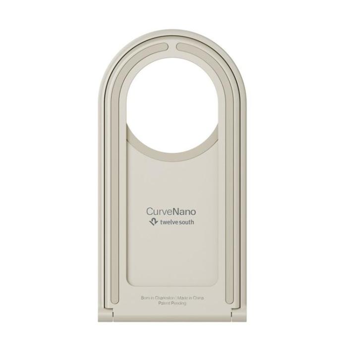 Twelve South - Twelve South MagSafe Bärbart Mobilstativ med Hållare Curve Nano - Dune