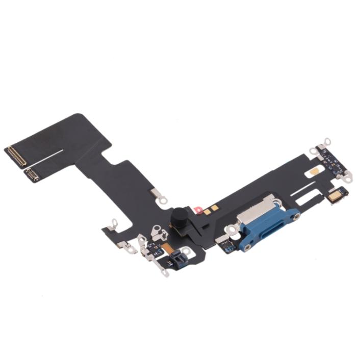 UTGATT1 - iPhone 13 Laddkontakt med Flex - Blå