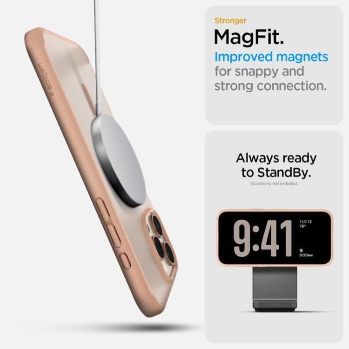Spigen - Spigen iPhone 16 Pro Max Mobilskal Magsafe Ultra Hybrid ”T”