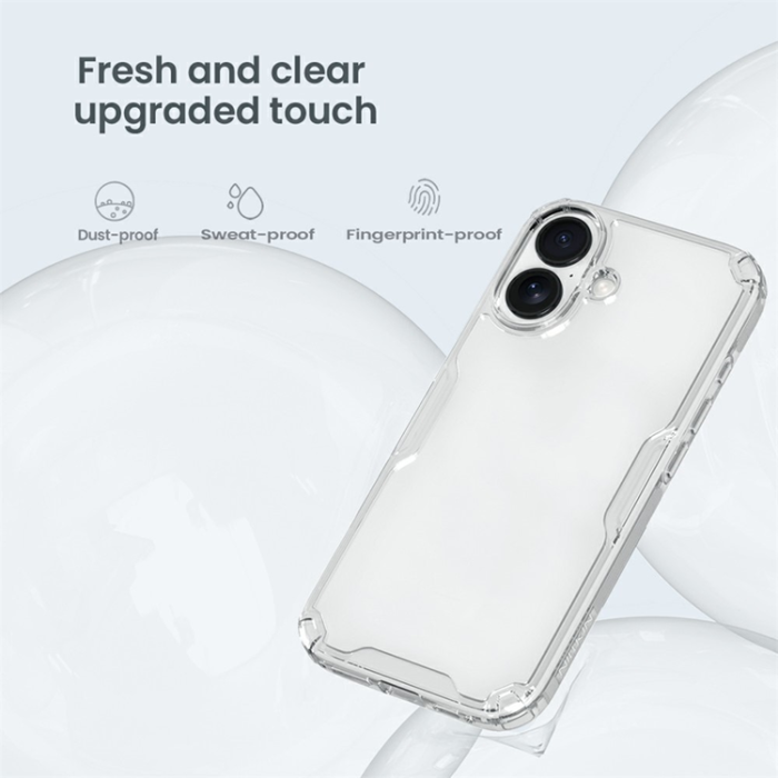 Nillkin - NILLKIN iPhone 17 Mobilskal Nature Pro - Transparent