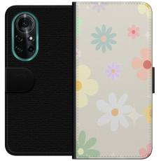 iSecrets - Plånboksfodral till Huawei nova 8 Pro med fejdande blommor