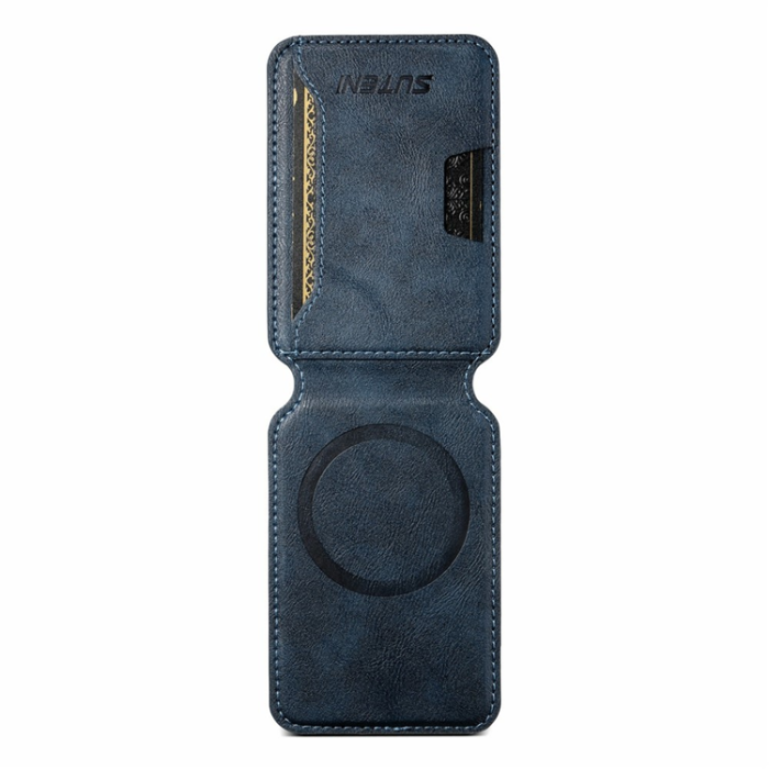 SUTENI - SUTENI iPhone 17 Air Mobilskal MagSafe Cowhide M3 - Blå