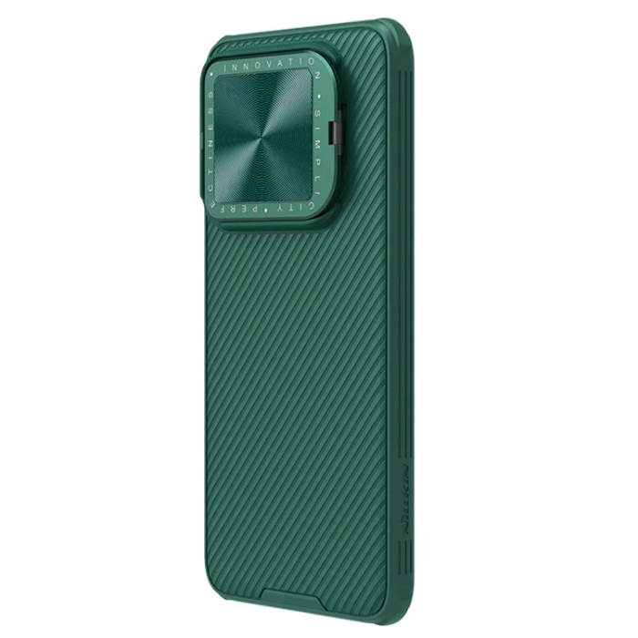 Nillkin - Nillkin Xiaomi 14 Pro Mobilskal CamShield Prop Kickstand - Grön