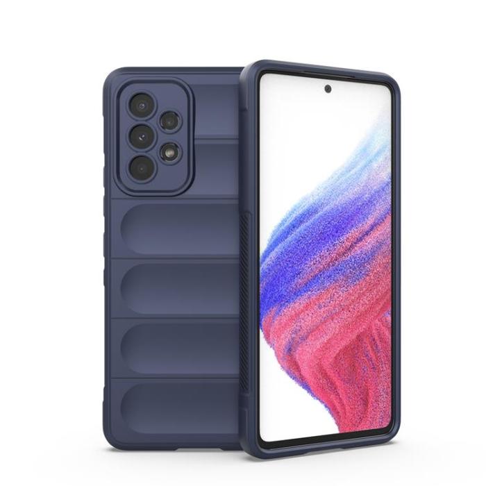 OEM - Galaxy A53 5G Skal Magic Shield Flexible Armored - Mörkblå
