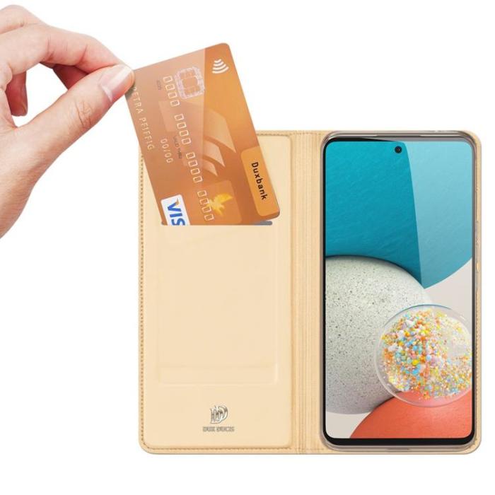 Dux Ducis - DUX DUCIS Skin Series Plånboksfodral Galaxy A13 4G - Guld