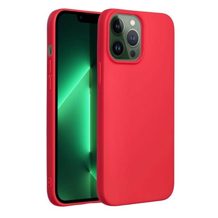 OEM - Forcell iPhone 14 Pro Max Skal Soft Mjukplast Röd