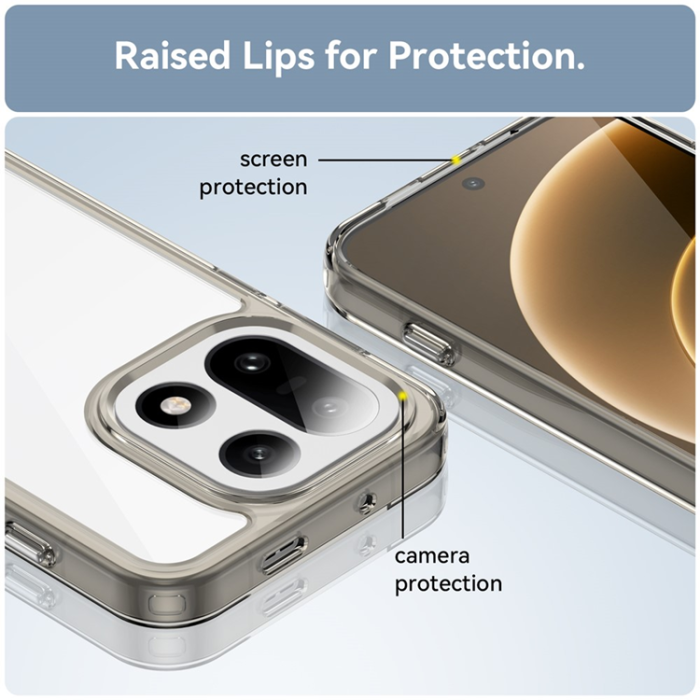 A-One Brand - OnePlus 15 5G Mobilskal TPU + Acrylic Protective - Grå