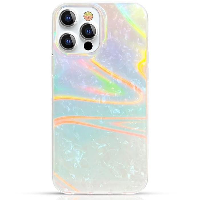 Kingxbar - Kingxbar Shell Series Skal iPhone 13 Pro - Pärlblå