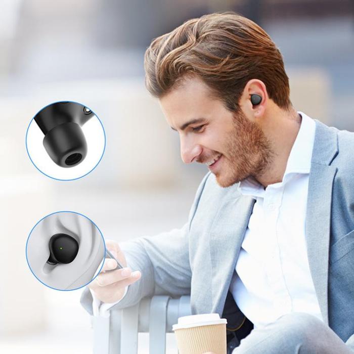 Joyroom - Joyroom TWS Bluetooth Trådlösa Hörlurar - Svart