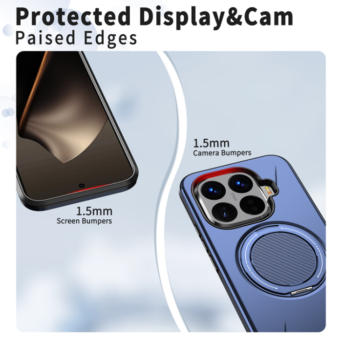 A-One Brand - Xiaomi 15T Pro Mobilskal Magsafe Rotating Kickstand TPU + PC