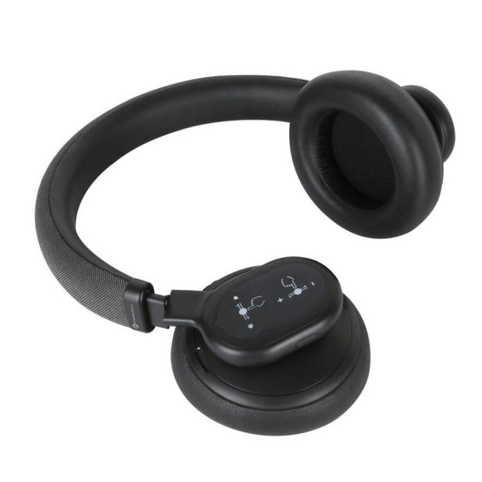 Forcell - Forcell Hörlurar Over-ear Trådlösa ANC Touch Beat F Audio - Svart