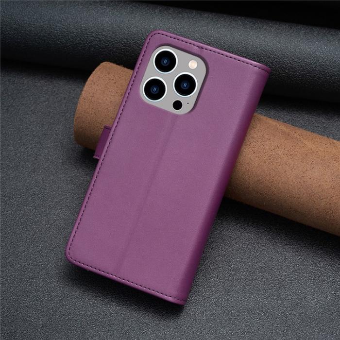 A-One Brand - iPhone 15 Pro Max Plånboksfodral Zipper Flip - Lavender