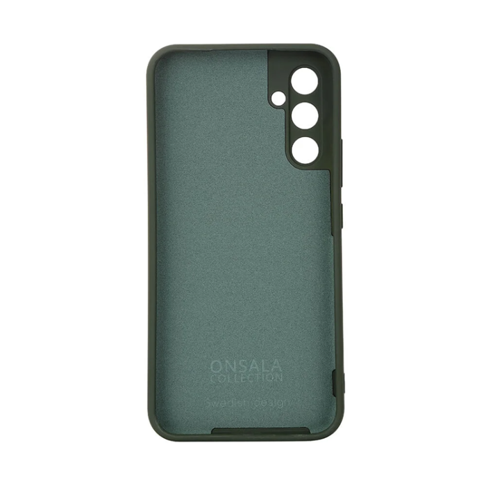 Onsala - Onsala Galaxy A35 5G Mobilskal Silikonkänsla - Olivgrön