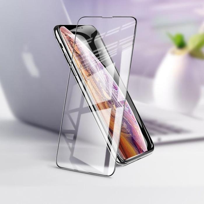 Hoco - HOCO tempered glass HD 5D Guardian shield (SET 10in1) for iPhone Xr / 11 black
