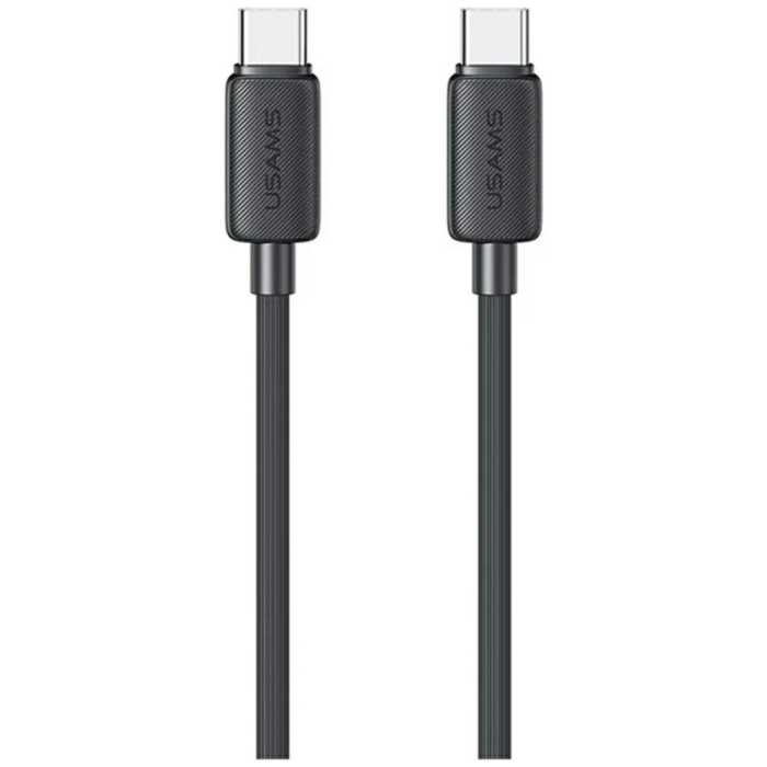 USAMS - Usams USB-C till USB-C Kabel 1m KY Series - Svart
