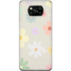 iSecrets - Mobilskal till Xiaomi Poco X3 NFC med fejdande blommor