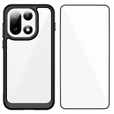 WANLONFENG - WANLONFENG OnePlus 15 Mobilskal Acrylic med Härdat Glas