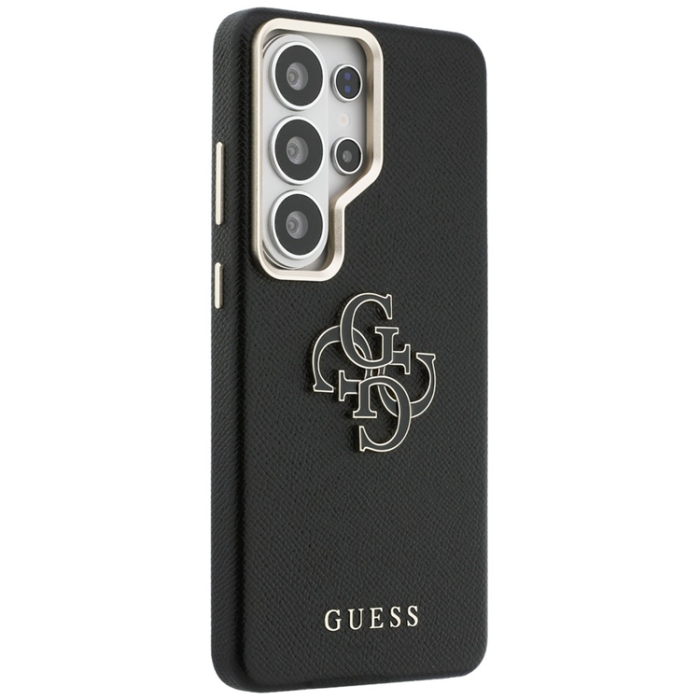 Guess - Guess Mobilskal För Galaxy S26 Ultra MagSafe Grained Big 4G Metal Logo