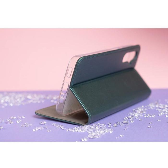 OEM - iPhone 16 Pro Max Plånboksfodral Smart Magnetisk - Mörkgrön