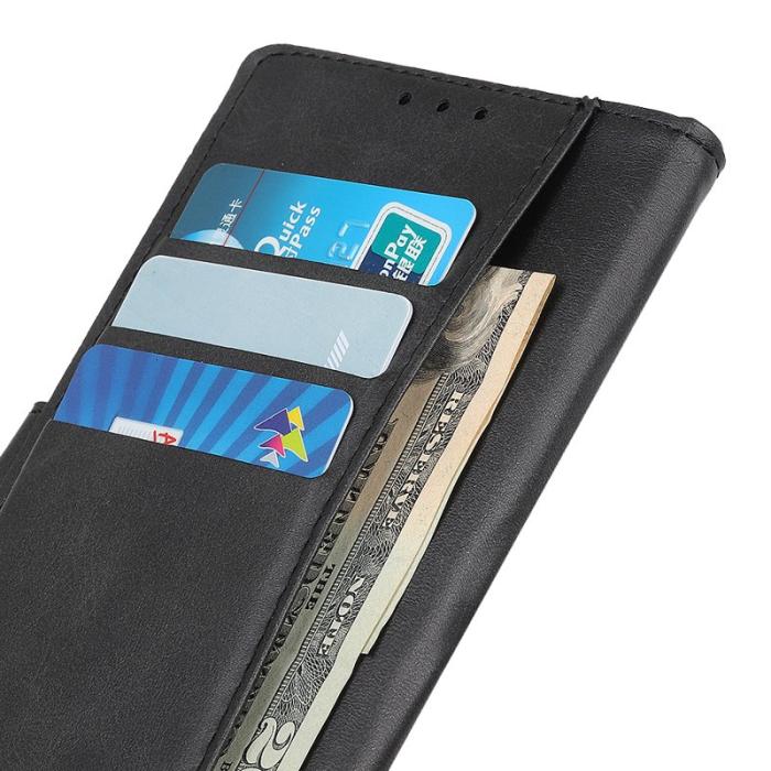 OEM - Samsung Galaxy S26 Ultra Fodral Äkta Läder Ställfunktion - Svart