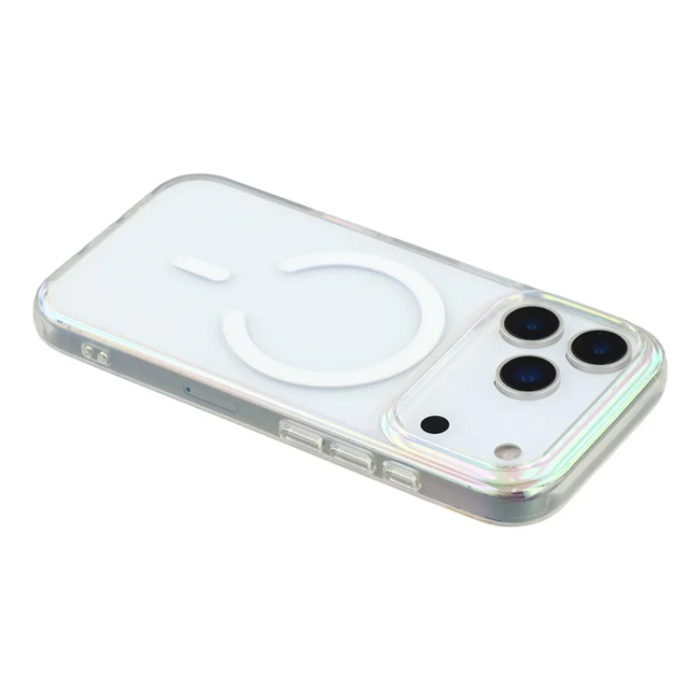 KIGC - KIGC iPhone 17 Pro Max Mobilskal Magsafe Dazzling Color - Transparent