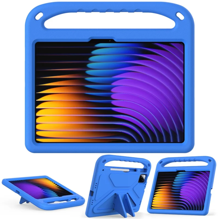 A-One Brand - Xiaomi Pad 7 Pro/Pad 7 Skal EVA Handgrepp Kickstand - Blå