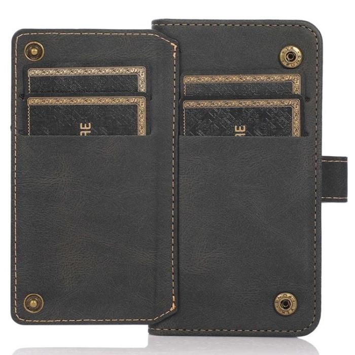 OEM - iPhone 14 Plus Plånboksfodral Flip - Svart