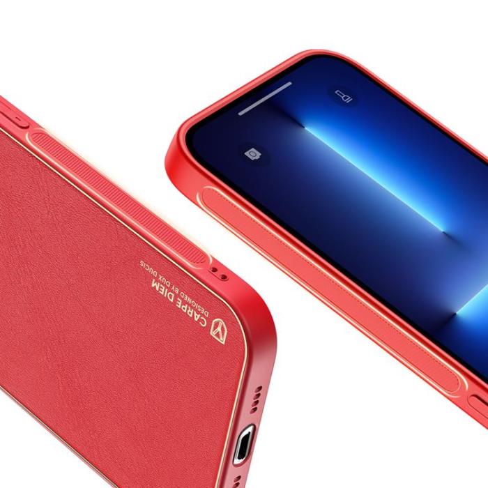Dux Ducis - Dux Ducis Yolo Elegant Skal iPhone 13 Pro Max - Röd