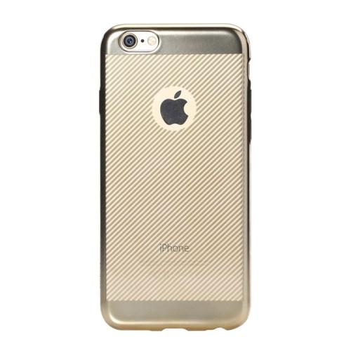 Rock Electroplating Flexicase Skal till Apple iPhone 6(S) Plus - Gol | 2353 | AlltMobil