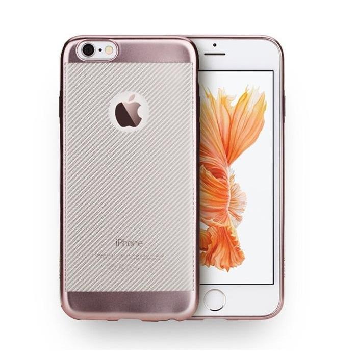 Rock Flexicase Skal till Apple iPhone 6(S) Plus - Rose Gold | 2353 | AlltMobil