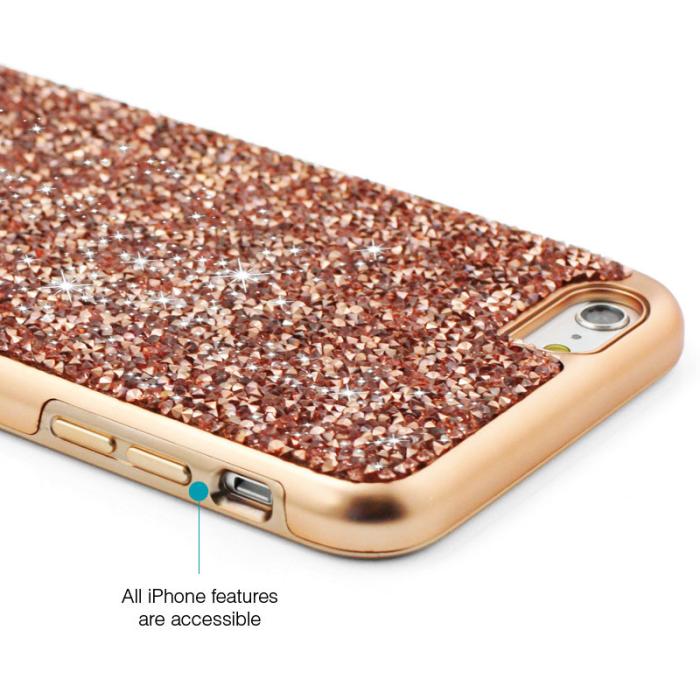 Prodigee - Prodigee Fancee Skal till Apple iPhone 6(S) - Rose Gold