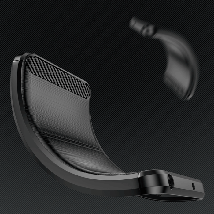 OEM - Galaxy S25 Mobilskal Carbon Flexible - Svart