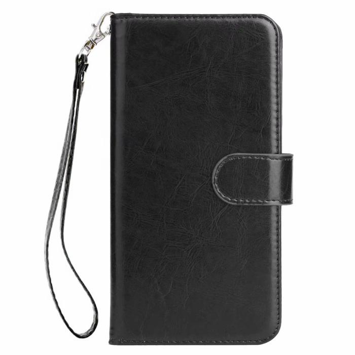 UTGATT1 - Elegant Plånboksfodral till Samsung Galaxy S10 - Svart