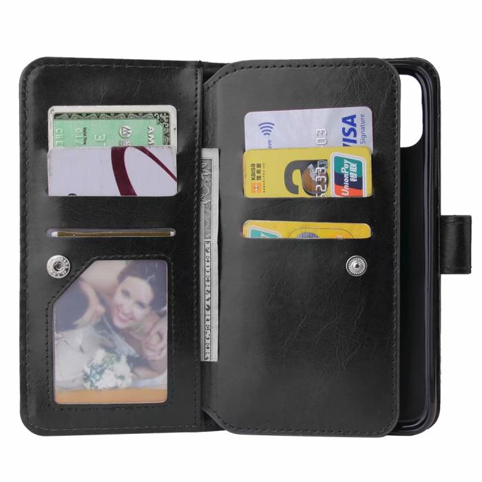 OEM - Elegant Plånboksfodral till iPhone 12 Pro Max - Svart