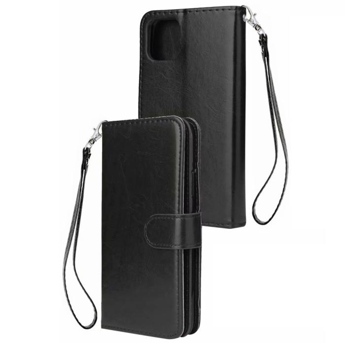 OEM - Elegant Plånboksfodral till iPhone 12 Pro Max - Svart