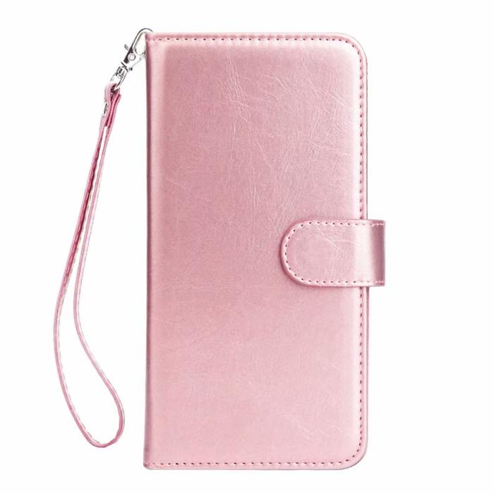 A-One Brand - Plånboksfodral till iPhone 7 Plus & iPhone 8 Plus - Roséguld