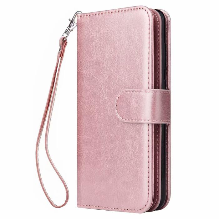UTGATT1 - Elegant Plånboksfodral till Samsung Galaxy S20 - Roséguld