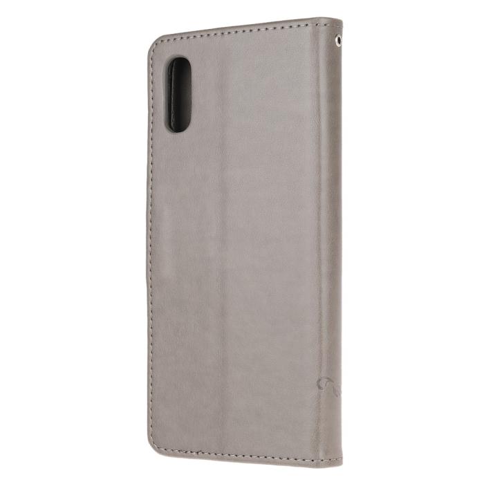A-One Brand - Butterfly Plånboksfodral Samsung Galaxy XCover 5 - Grå