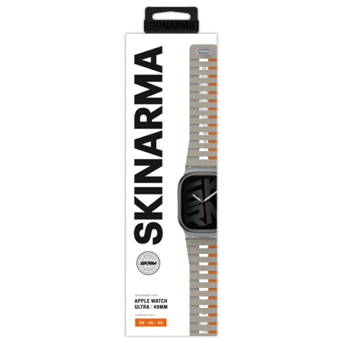 Skinarma - Skinarma Apple Watch 49/46/45/44 Armband Gemini - Grå