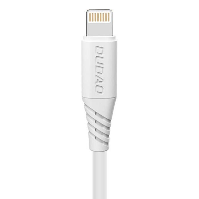 Dudao - Dudao snabbaddning USB-A till Lightning kabel 5A 2m Vit