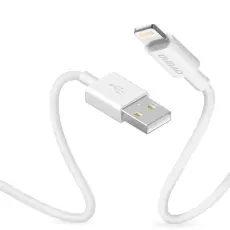 Dudao - Dudao USB-A till Lightning kabel 3A 1m L1L Vit