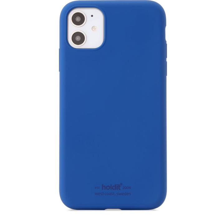 Holdit - Holdit Silicone Skal iPhone 11 - Royal Blå