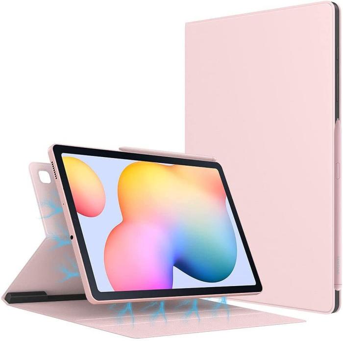 UTGATT - Galaxy Tab S6 Lite 2020/2022 Fodral Smartshell - Rosa guld