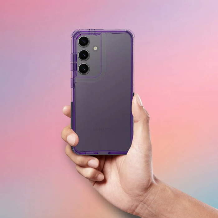 OEM - Xiaomi Redmi Note 14 Pro 4G Mobilskal Matrix Clear - Ljuslila