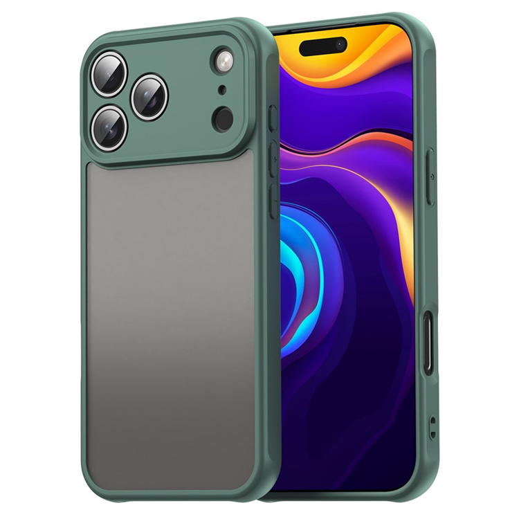 iPhone 17 Pro Max Mobilskal Frostade krockkuddar Drop Proof | 2353 | AlltMobil