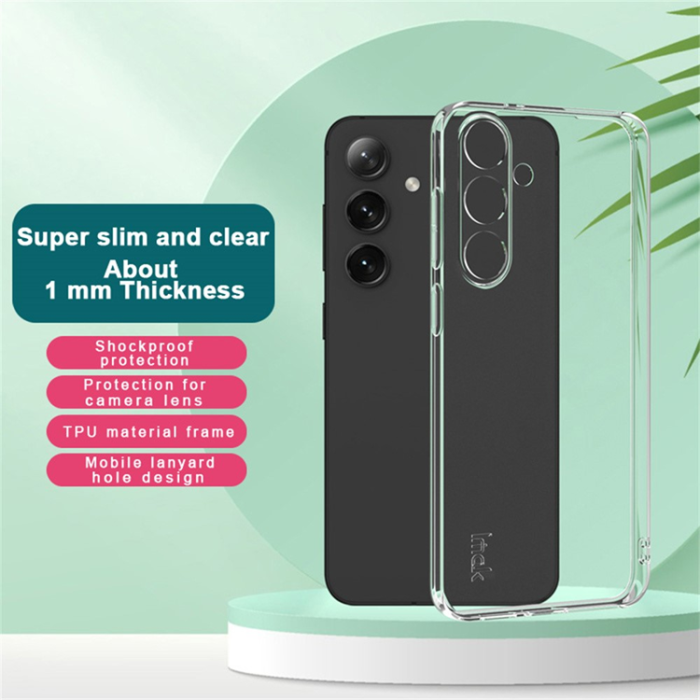 Imak - IMAK Galaxy S25 Plus Mobilskal UX-5 Series Shockproof - Clear