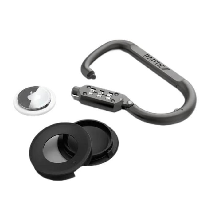 Elago - Elago Apple Airtag Raptic Link Plus Lock - Svart